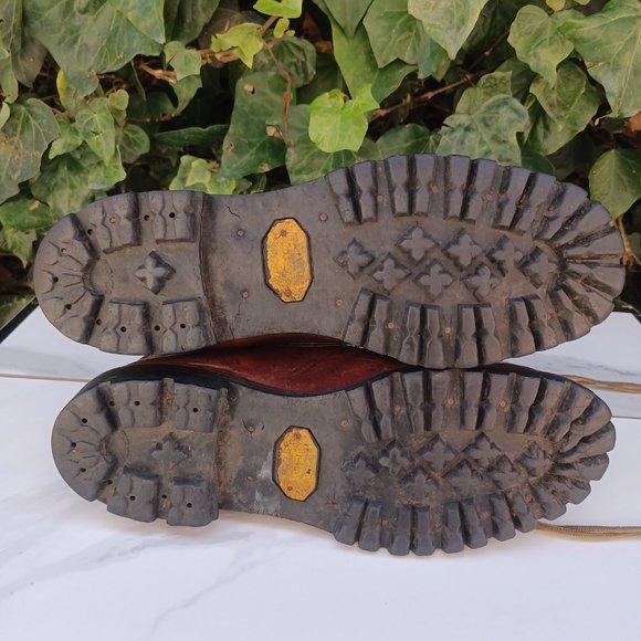 Rare Vintage Danner 1362 Moc Toe Combat Style Boots Men's Size 10 D Brown - Picture 11 of 11